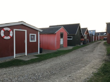 Rote Häuser in Ringkøbing